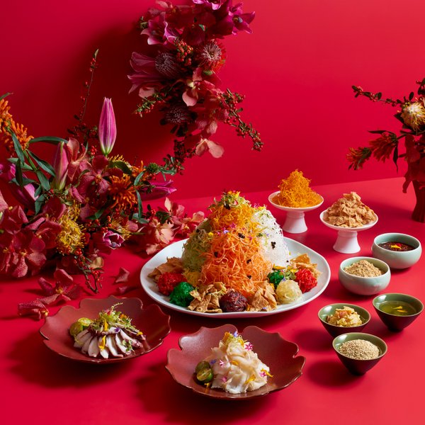 Longevity Yu Sheng with Octopus Sashimi & Sea Whelk