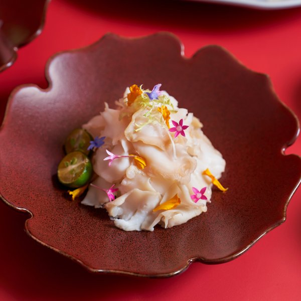 Longevity Yu Sheng with Octopus Sashimi & Sea Whelk