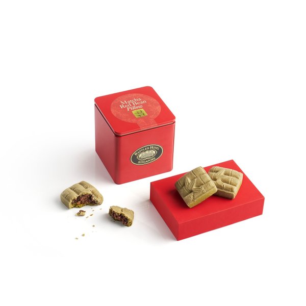 Raffles Matcha Red Bean Pillow (12 pieces)