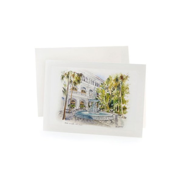 Notecard - Fountain
