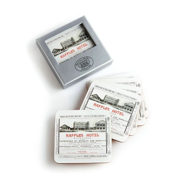 Raffles Heritage Advertisement Coaster