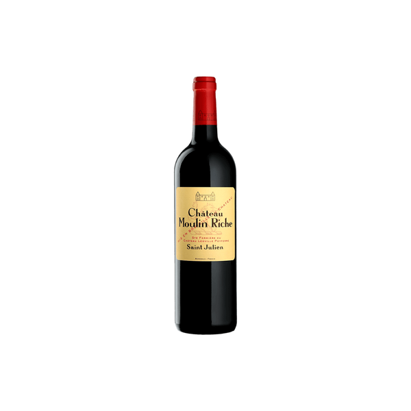 Château Moulin Riche by Léoville Poyferré Saint-Julien Bordeaux France Cabernet Sauvignon 750ml