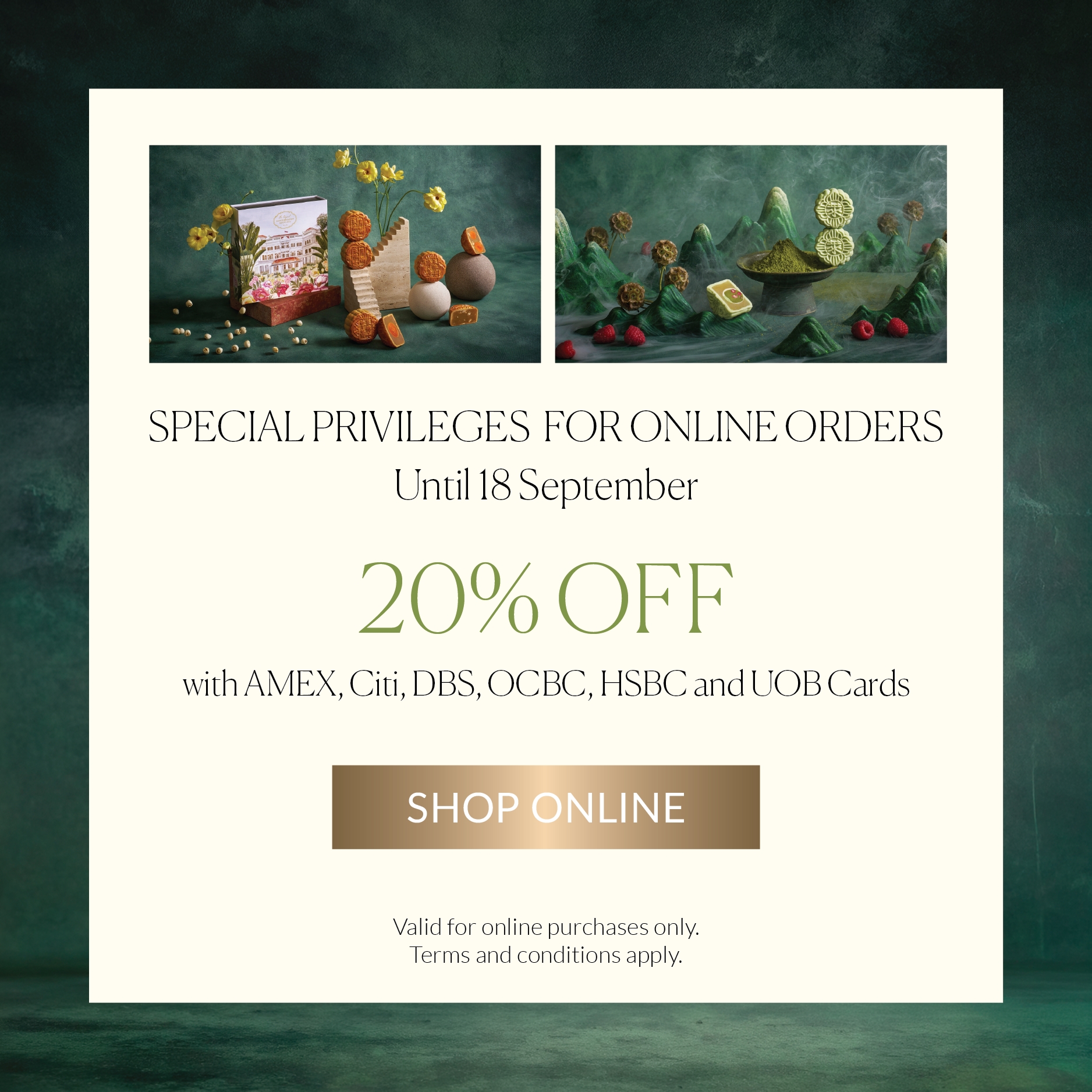 [10 Aug - 18 Sep] Mooncake Bank Privileges Pop-Up