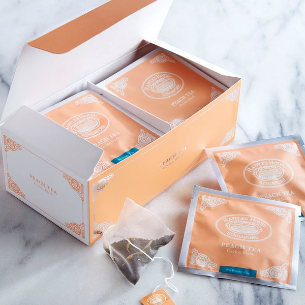 Raffles Peach Tea Bag
